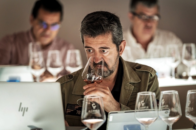 Joaquín Parra en el concurso de calidad vinos de la D.O. Jumilla